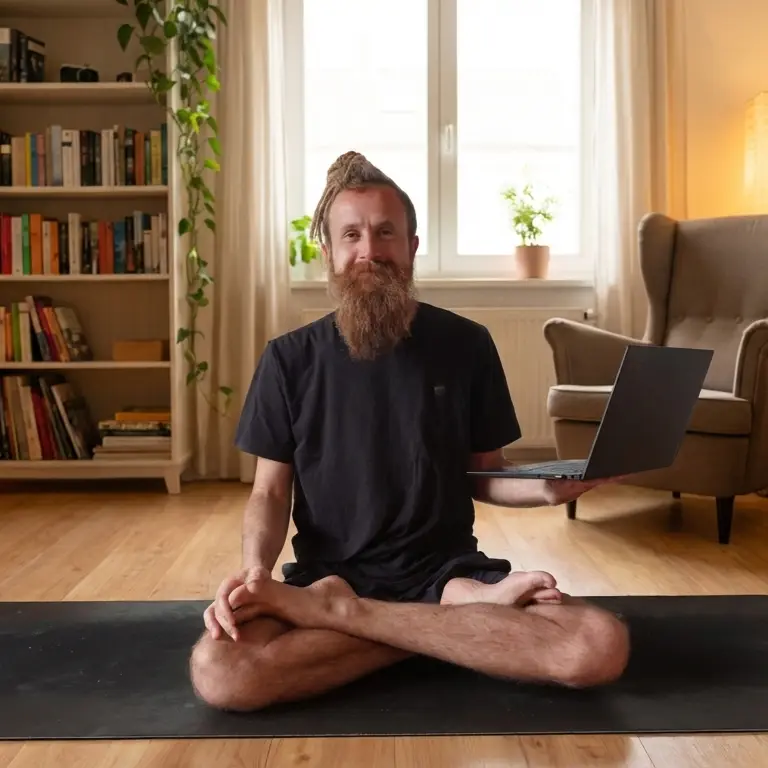 Yoga-Lehrerin Christine Haas