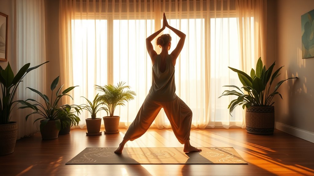Hatha Yoga Balance und Entdeckung