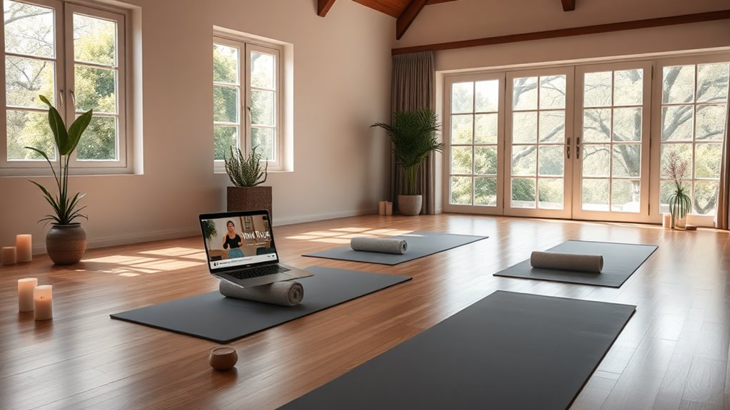 friedliches Yin Yoga Retreat