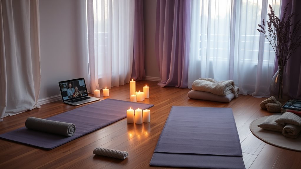 virtuelle Yin Yoga Erfahrung